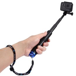Selfie Stick Puluz do kamer sportowych (czarny)