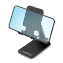 Stojak na biurko do smartfona lub tabletu PRANCE ESPERANZA czarny