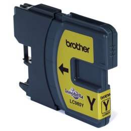 Brother oryginalny ink / tusz LC-980Y, yellow, 260ml, Brother DCP-145C, 165C