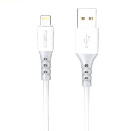 Kabel USB do Lightning Foneng X66, 20W, 3A, 1m (biały)