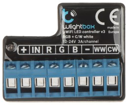 INTELIGENTNY STEROWNIK LED WLIGHTBOX-V3/BLEBOX Wi-Fi, 12 ... 24 V DC