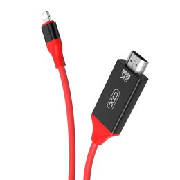 XO kabel HDMI - Lightning GB006 2m 2K 60Hz czarny