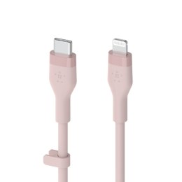 Belkin USB-C - Lightning silicone 2M Pink