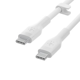 Belkin USB-C - USB-C 2.0 silicone 1M White