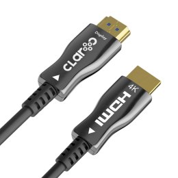 Claroc Kabel optyczny HDMI 2.0 AOC 4K@60Hz 10 m