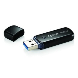 Apacer USB pendrive USB 3.0, 64GB, AH355, czarny, AP64GAH355B-1, USB A, z osłoną