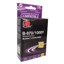 UPrint kompatybilny ink / tusz z LC-1000Y, yellow, 10ml, B-970Y, dla Brother DCP-330C, 540CN, 130C, MFC-240C, 440CN