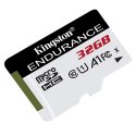 Kingston karta pamięci High-Endurance, 32GB, micro SDHC, SDCE/32GB, UHS-I U1 (Class 10), A1