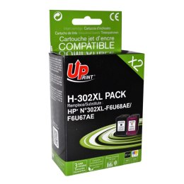 UPrint kompatybilny ink / tusz z F6U68AE, F6U67AE, HP 302XL, black+color, 600+400s, 20+18ml, H-302XL BK/CL PACK, dla HP OJ 3830,