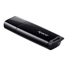 Apacer USB pendrive  USB 2.0, 64GB, AH336, czarny, AP64GAH336B-1, USB A, z osłoną