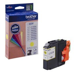 Brother oryginalny ink / tusz LC-223Y, yellow, 600s, Brother MFC-J4420DW, MFC-J4620DW