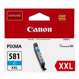 Canon oryginalny ink / tusz CLI-581C XXL, cyan, 11.7ml, 1995C001, very high capacity, Canon PIXMA TR7550, TR8550, TS6150, TS8150