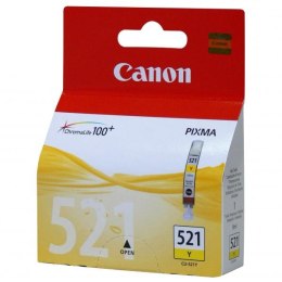 Canon oryginalny ink / tusz CLI521Y, yellow, 505s, 9ml, 2936B001, Canon iP3600, iP4600, MP620, MP630, MP980