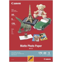 Canon Matte Photo Paper, foto papier, matowy, biały, A4, 170 g/m2, 5 szt., 7981A042, atrament