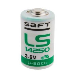 Bateria litowa, LS14250, 3.6V, Saft, SPSAF-14250-STDh