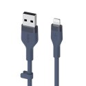 Belkin USB-A - Lightning silicone 2M Blue
