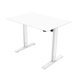 Blat biurka, biała, 159x75x1,8 cm, Powerton
