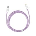 Kabel USB-C do Lightning Baseus Dynamic Series, 20W, 1m (fioletowy)
