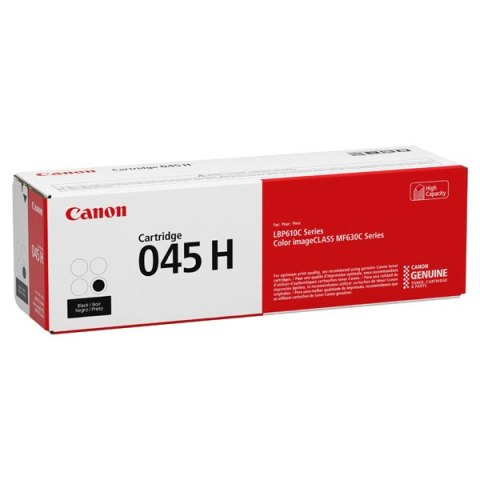 Canon oryginalny toner 045HBK, black, 2800s, 1246C002, high capacity, Canon LBP613Cdw, 611Cn, MFP635Cx, 633Cdw, 631Cn, O