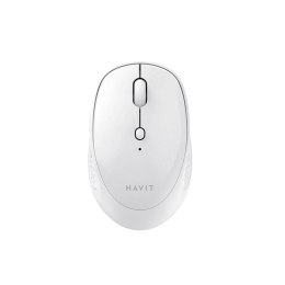 Bezprzewodowa mysz uniwersalna Havit MS76GT 800-1600 DPI (biała)