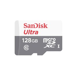 Karta pamięci SanDisk Ultra Android microSDXC 128GB 100MB/s Class 10 UHS-I (SDSQUNR-128G-GN6MN)