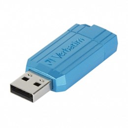 Verbatim USB pendrive  USB 2.0, 128GB, Store,N,Go PinStripe, niebieski, 49461, do archiwizacji danych