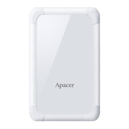 Apacer zewnętrzny dysk twardy, AC532, 2.5", USB 3.0 (3.2 Gen 1), 1TB, AP1TBAC532W-1, biały