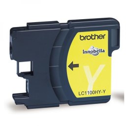 Brother oryginalny ink / tusz LC-1100HYY, yellow, 750s, high capacity, Brother DCP-6690CW, MFC-6490CW