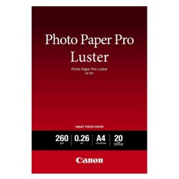 Canon Photo Paper Pro Luster, foto papier, połysk, biały, A4, 260 g/m2, 20 szt., 6211B006, atrament