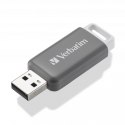 Verbatim USB pendrive  USB 2.0, 128GB, DataBar, szary, 49456, do archiwizacji danych