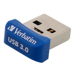 Verbatim USB flash disk, USB 3.0, 32GB, Nano, Store N Stay, niebieski, 98710, USB A