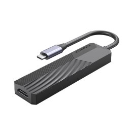 Orico Aktywny hub USB-C 6w1 HDMI czytnik SD