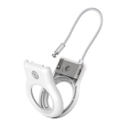 Belkin Secure AirTag Holder Wire Cable - White