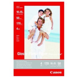 Canon Photo paper glossy, foto papier, połysk, biały, 10x15cm, 4x6
