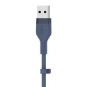 Belkin USB-A - Lightning silicone 3M Blue