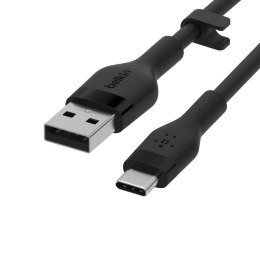 Belkin USB-A - USB-C silicone 1M Black