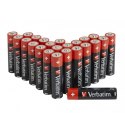 Bateria alkaliczna, AA, 1.5V, Verbatim, kartonik, 24-pack, 49505