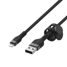 Belkin USB-A to LTG Braided silicone 3M Black