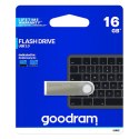 Goodram USB pendrive  USB 2.0, 16GB, UUN2, srebrny, UUN2-0160S0R11, USB A, z oczkiem na brelok