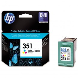HP oryginalny ink / tusz CB337EE, HP 351, color, 3,5ml, HP Officejet J5780, J5785