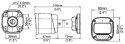 KAMERA IP BCS-B-TIP15FR3(2.0) - 5 Mpx 2.8 mm BCS BASIC