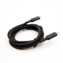 Aukey Kabel USB-C - USB-C, PD 100W, 1,8 m, LED