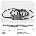 Aukey Kabel USB-C - USB-C, PD 100W, 1,8 m, LED