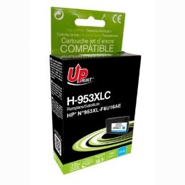 UPrint kompatybilny ink / tusz z F6U16AE, HP 953XL, cyan, 1800s, 25ml, H-953XLC, high capacity, dla HP OfficeJet Pro 8218,8710,8