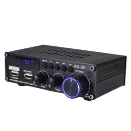 Wzmacniacz audio Blitzwolf AS-22, 45W, Bluetooth 5.0, USB + pilot (czarny)