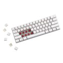 Bezprzewodowa klawiatura mechaniczna Motospeed SK62 Biała (czerwone przełączniki)