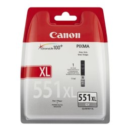 Canon oryginalny ink / tusz CLI551GY XL, grey, blistr, 11ml, 6447B004, high capacity, Canon PIXMA iP7250, MG5450, MG6350, MG7550