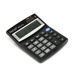 Rebell Kalkulator RE-SDC412 BX, czarna, biurkowy, 12 miejsc