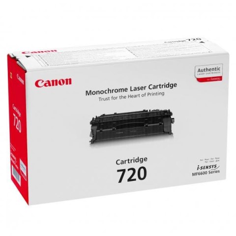 Canon oryginalny toner CRG720, black, 5000s, 2617B002, Canon MF-6680, O