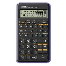 Sharp kalkulator EL-501TVL, fioletowy, naukowy, dziesięciocyfrowy